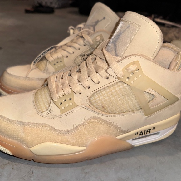 Size 12 W, 10.5 M - Jordan 4 x Off-White Mid Sail main image 11
